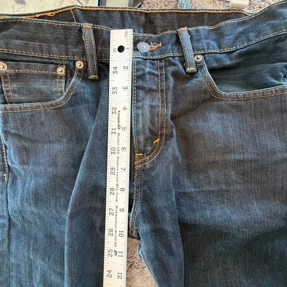 Levi's 508 Mens 30x30 Taper Medium Wash 100% Cotton Classic Denim Jeans